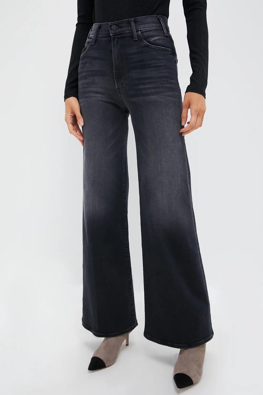 MOTHER The Hustler Roller Sneak Jeans Not Today Satan